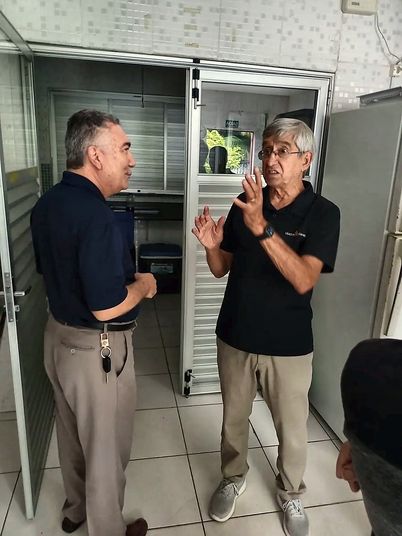 Mentor e mentorado em oração